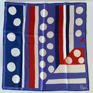 Vintage Vera Neumann scarf with geometric print